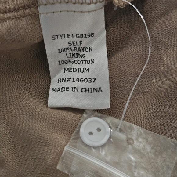 VICI ‘Touch of Plaid Tie-Front’ Dress Size M - Picture 6 of 7